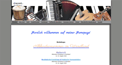 Desktop Screenshot of music-a-jutja.de