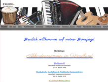 Tablet Screenshot of music-a-jutja.de